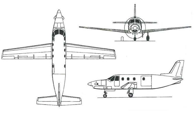 AERO (2) Ae-270 Propjet IBIS (1) Ae-270 Propjet A270 3D view