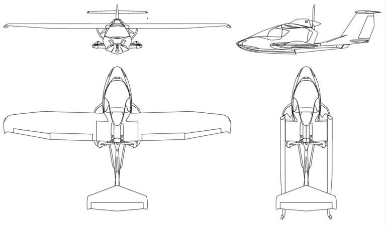 ICON A-5 A5 3D view