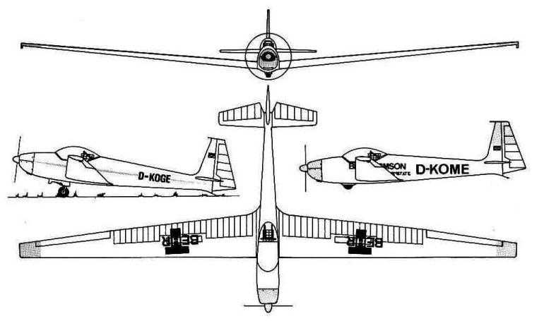 SCHLEICHER ASK-14 AS14 3D view