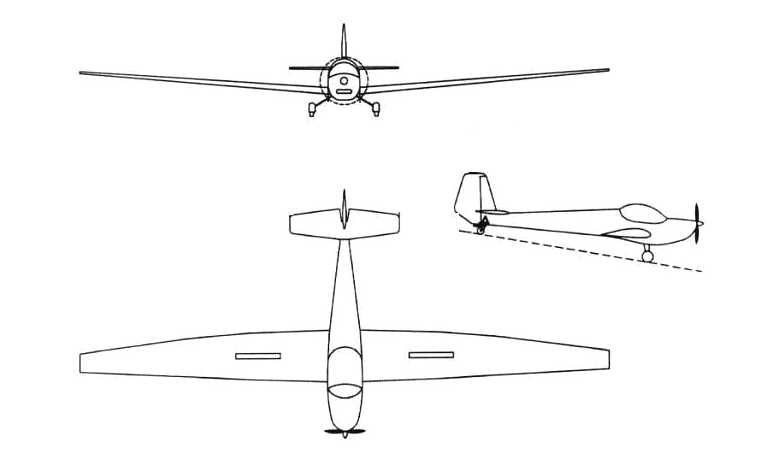 ALPLA AVO-68 Samburo M & D FLUGZEUGBAU AVO-68 Samburo NITSCHE AVO-68 Samburo AV68 3D view