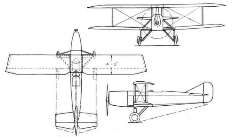 CAUDRON C-270 Luciole CAUDRON C-272 Luciole CAUDRON C-275 Luciole C270 3D view