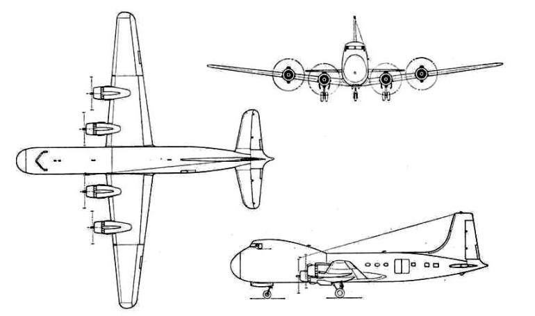 AVIATION TRADERS ATL-98 Carvair CARV 3D view