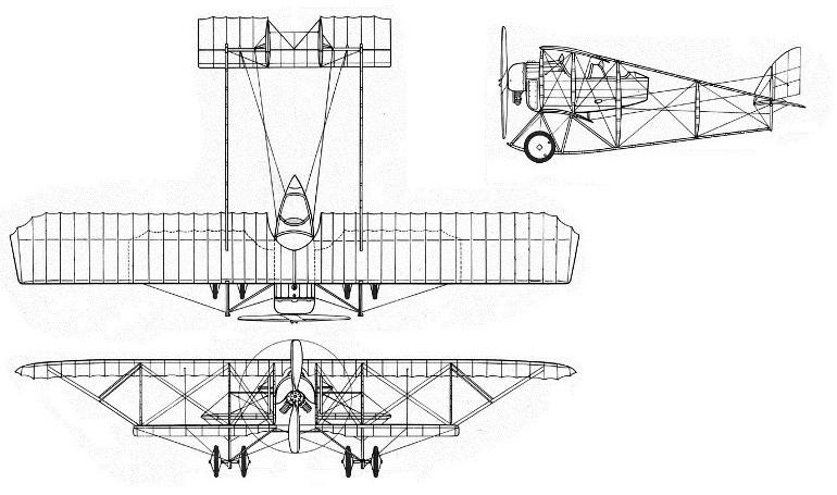 CAUDRON G-3 CAUDRON G-3 Replica CG3 3D view