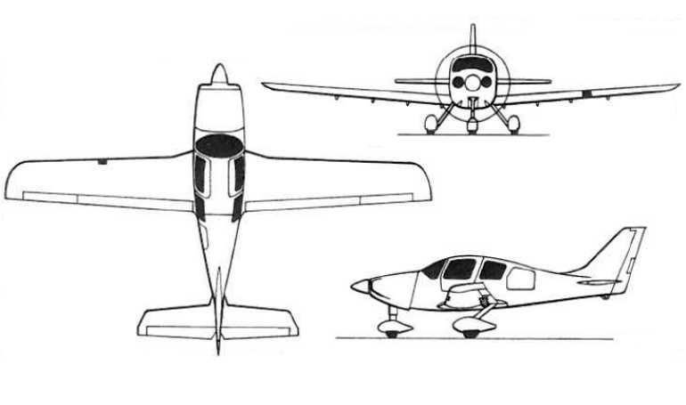 CESSNA 400 CESSNA LC-41 CESSNA LC-41 Corvalis TT CESSNA 400 Corvalis TT COLUMBIA LC-41 Columbia 400 LANCAIR LC-41 Columbia 400 COL4 3D view