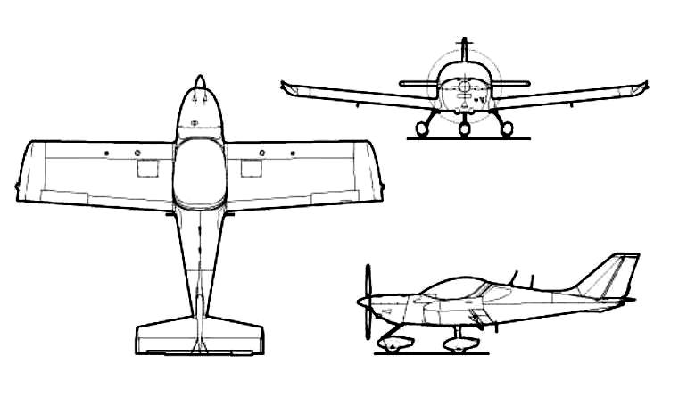 CAG (2) PS-28 Cruiser CAG (2) SportCruiser CSA SportCruiser CSA PiperSport CSA PS-28 Cruiser CZAW SportCruiser PIPER PiperSport CRUZ 3D view