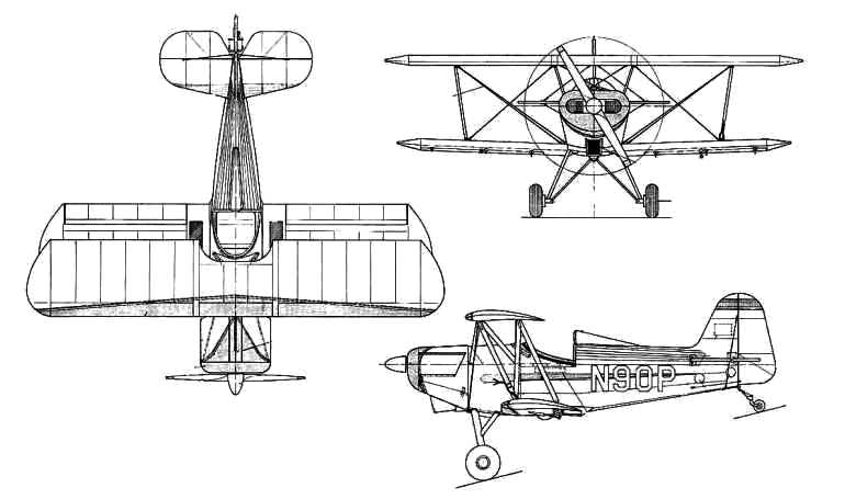 SMITH (1) DSA-1 Miniplane DSA1 3D view