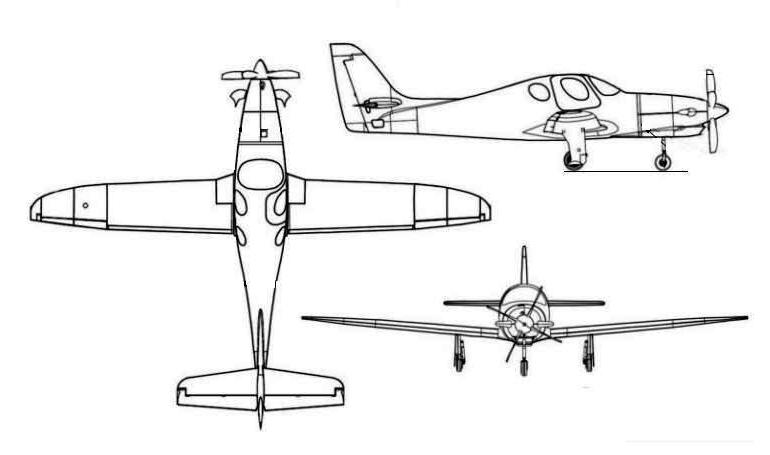 LANCAIR Evolution Turbine EVOT 3D view