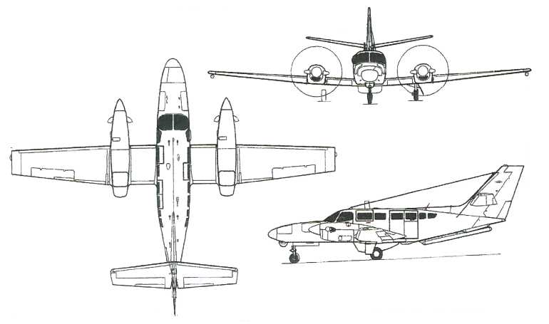 CESSNA F406 Caravan 2 CESSNA F406 Vigilant REIMS F406 Caravan 2 REIMS F406 Vigilant F406 3D view