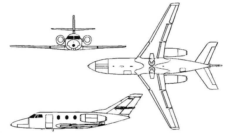 DASSAULT Falcon 10 DASSAULT Falcon 100 DASSAULT Mystere 10 DASSAULT Mystere 100 FA10 3D view