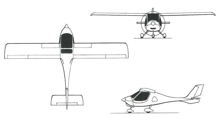 FLIGHT DESIGN CT FDCT 3D view
