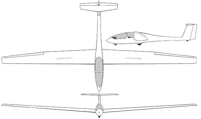 GROB G-103C Twin 3SL G103 3D view
