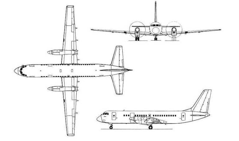 ILYUSHIN Il-114 I114 3D view