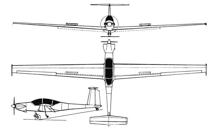 IAR IS-28M2 ICA IS-28M2 IS28 3D view