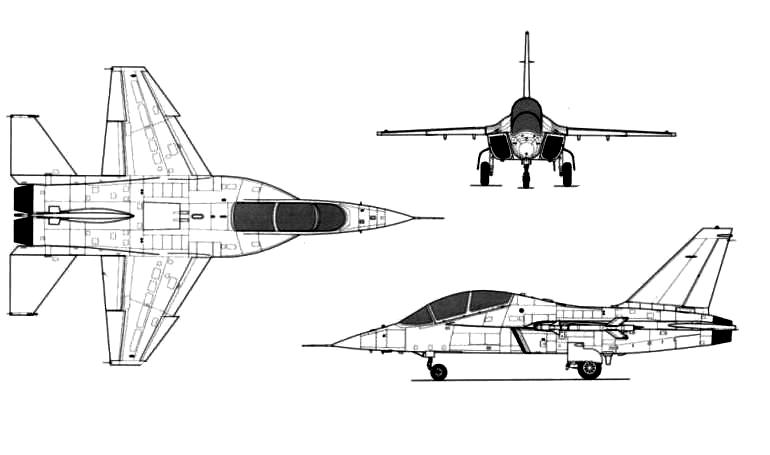 HONGDU L-15 Lieying L15 3D view