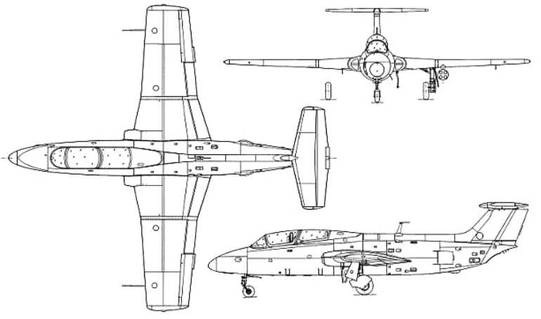 AERO (2) L-29 Delfin L29 3D view