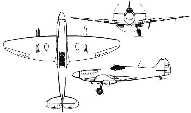 JURCA MJ-10 Spit MJ10 3D view