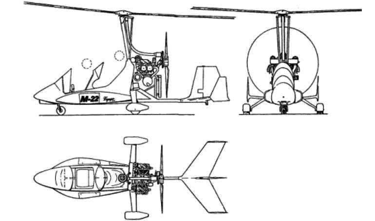 MAGNI M-22 Voyager MM22 3D view