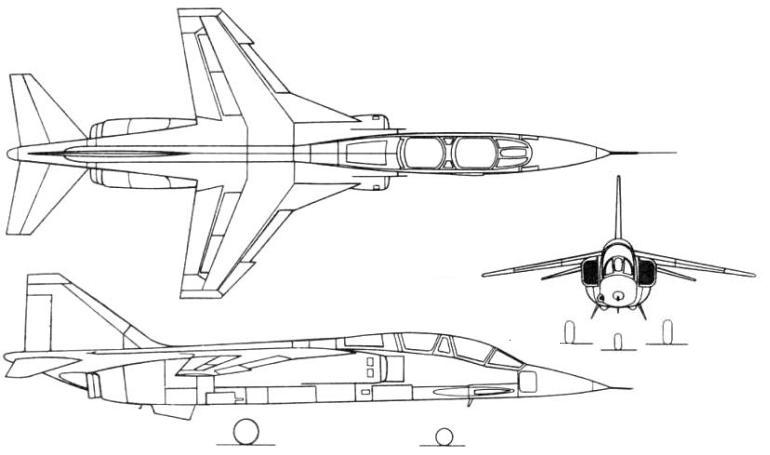 MITSUBISHI T-2 MT2 3D view