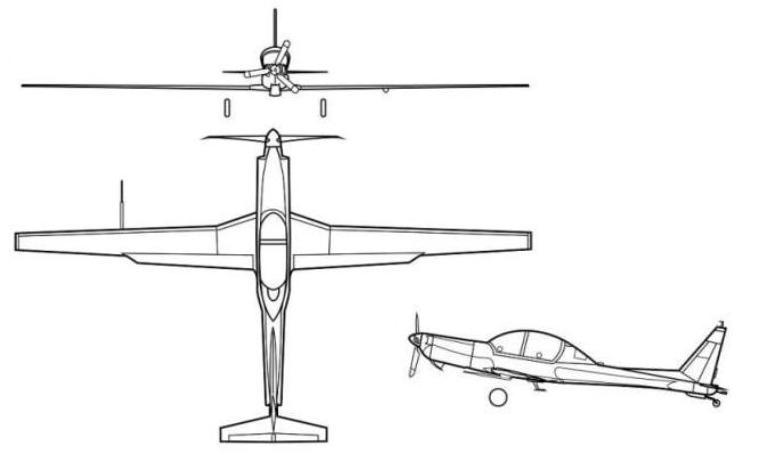 LOCKHEED YO-3 O3 3D view