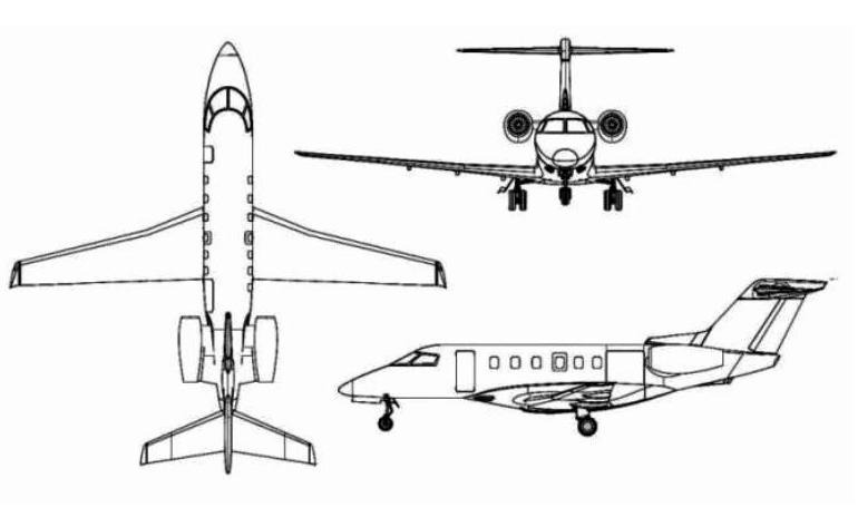PILATUS PC-24 PC24 3D view
