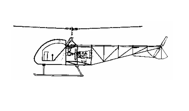 VTOL AIRCRAFT Phillicopter PHIL 3D view