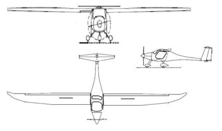 PIPISTREL Sinus PISI 3D view