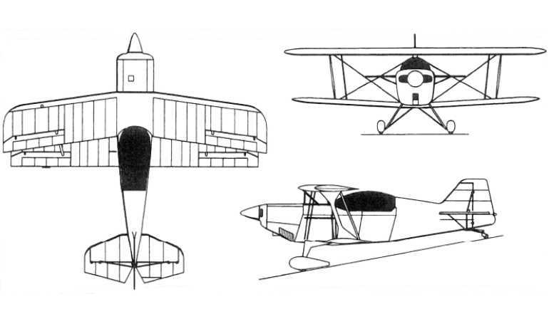 AEROTEK (1) Pitts S-2 Special AVIAT Pitts S-2 Special CHRISTEN Pitts S-2 Special PITTS S-2 Special PTS2 3D view