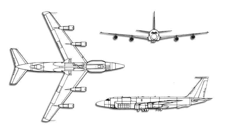 BOEING TC-135 BOEING RC-135 R135 3D view