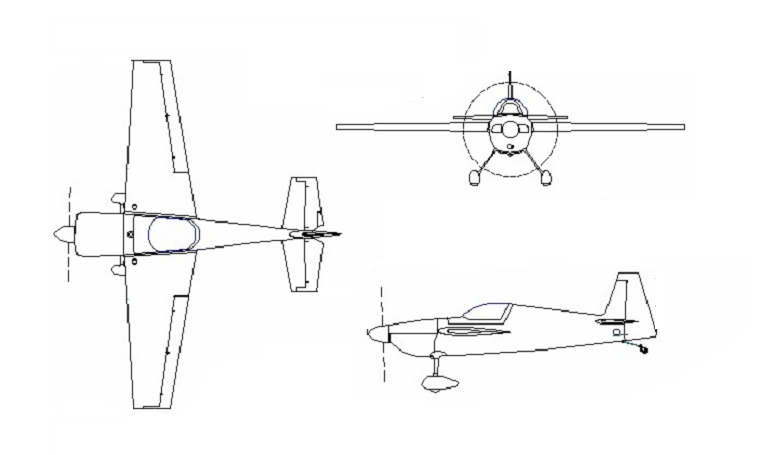 SLICK 540 SLK5 3D view