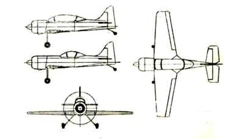 TECHNOAVIA SP-95 SP95 3D view