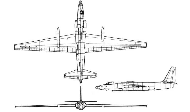LOCKHEED ER-2 LOCKHEED U-2 U2 3D view