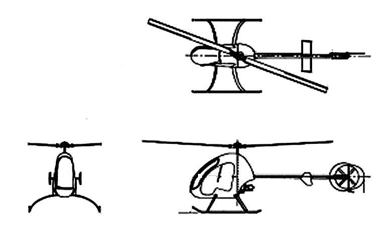 AMERICAN SPORTSCOPTER Ultrasport 496 ULTS 3D view