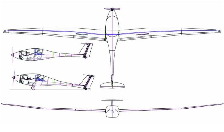 COMPOSIT AIRPLANES Viva VIVA 3D view