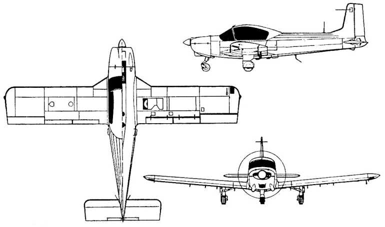 WASSMER WA-40 Super 4 WA40 3D view
