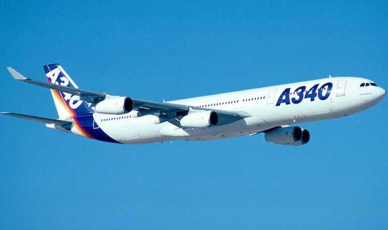AIRBUS A-340-300 AIRBUS A-340-300 Prestige A343 aircraft photograph