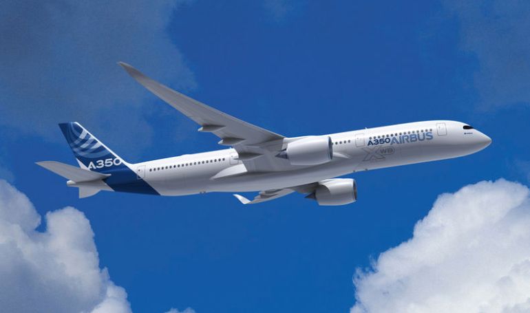 AIRBUS A-350-900 XWB AIRBUS A-350-900 XWB Prestige AIRBUS ACJ-350-900 A359 aircraft photograph