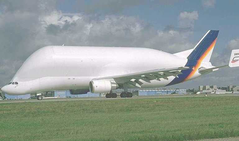 AIRBUS A-300ST Beluga AIRBUS A-300ST Super Transporter SATIC A-300ST Beluga SATIC A-300ST Super Transporter A3ST aircraft photograph