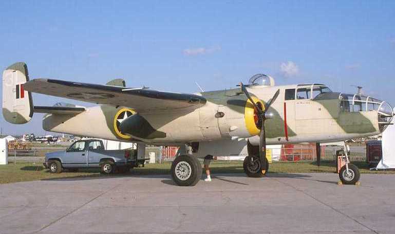 NORTH AMERICAN B-25 Mitchell NORTH AMERICAN PBJ Mitchell NORTH AMERICAN TB-25 Mitchell B25 aircraft photograph