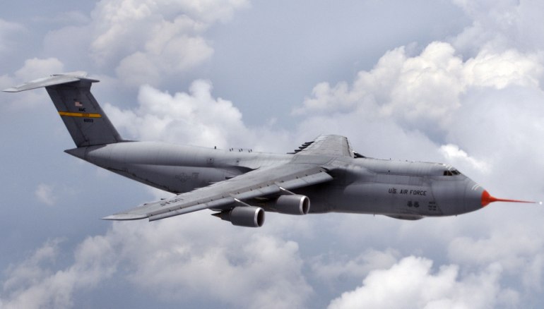 LOCKHEED C-5 Super Galaxy C5M aircraft photograph