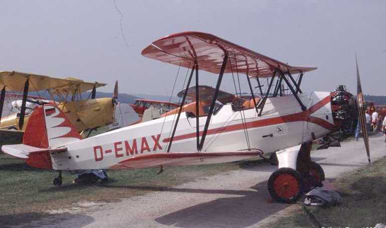FMA Fw-44 Stieglitz FOCKE-WULF Fw-44 Stieglitz FW44 aircraft photograph