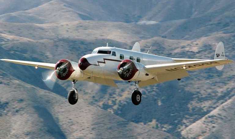 LOCKHEED C-40 Electra Junior LOCKHEED JO Electra Junior LOCKHEED L-12 Electra Junior L12 aircraft photograph