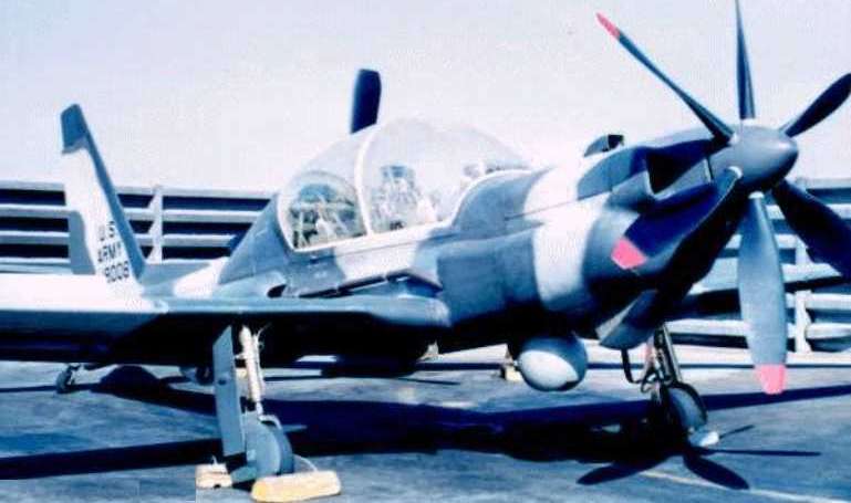 LOCKHEED YO-3 O3 aircraft photograph